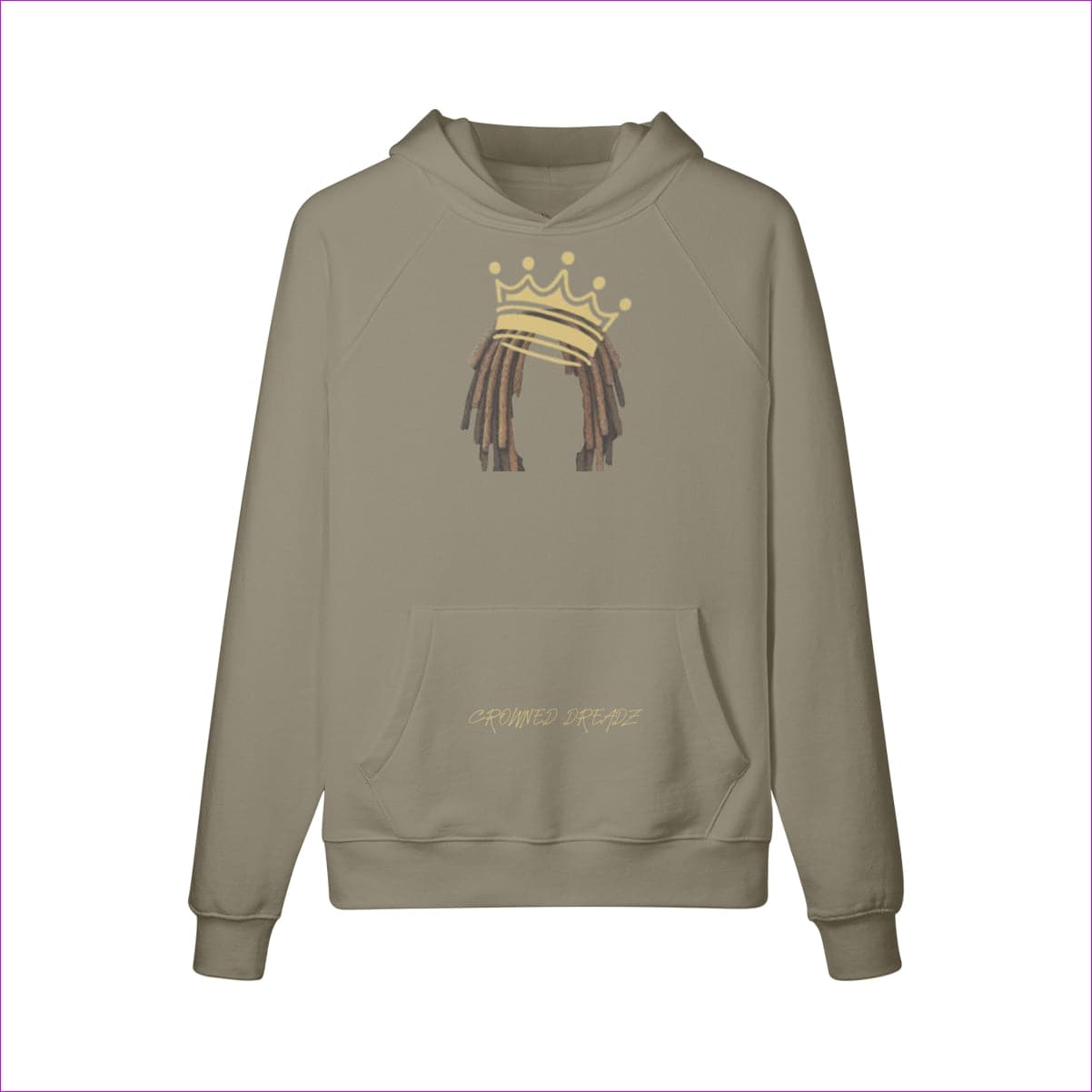 Camel - Crowned Dreadz Fleece Hoodie - Mens Hoodies at TFC&H Co.