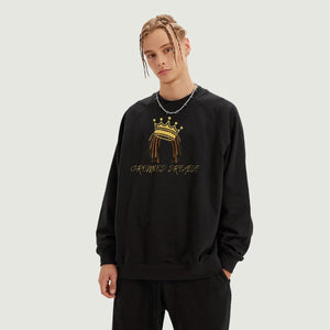 - Crowned Dreadz Heavyweight Fleece-lined Sweatshirt - 6 colors - mens sweatshirt at TFC&H Co.