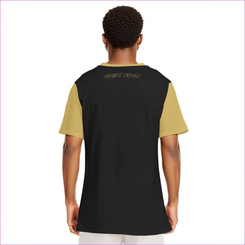 - Crowned Dreadz Men's O-Neck T-Shirt | 100% Cotton - Mens T-Shirts at TFC&H Co.