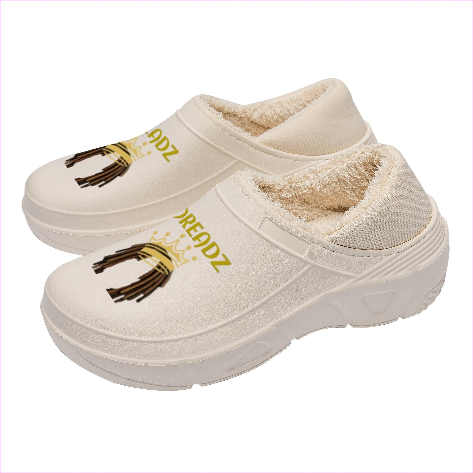 - Crowned Dreadz Men's Warm Cotton Slippers - mens slippers at TFC&H Co.