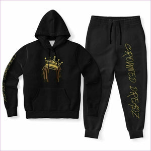 4XL - Crowned Dreadz Premium Men's Jogging Suit - mens jogging set at TFC&H Co.