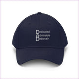 True Navy One size - D.A.D Acronym Twill Father's Day Gift Hat - Hats at TFC&H Co.