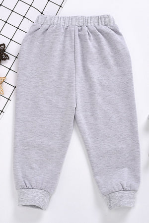 - Kids Panda Graphic Joggers with Pockets - toddlers pants at TFC&H Co.