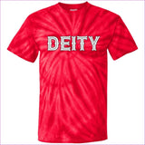 SpiderRed - Deity 100% Cotton Men's Tie Dye T-Shirt - Mens T-Shirts at TFC&H Co.