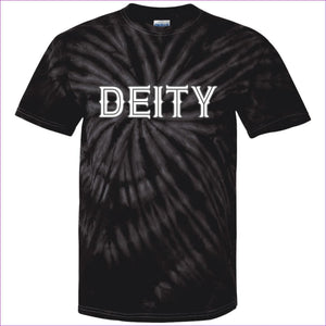 SpiderBlack Deity 100% Cotton Men's Tie Dye T-Shirt - Men's T-Shirts at TFC&H Co.