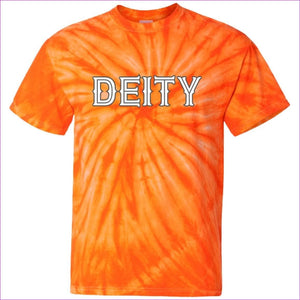 SpiderOrange - Deity 100% Cotton Men's Tie Dye T-Shirt - Mens T-Shirts at TFC&H Co.