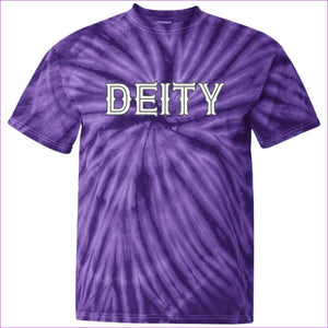 SpiderPurple - Deity 100% Cotton Men's Tie Dye T-Shirt - Mens T-Shirts at TFC&H Co.