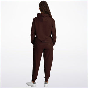 - Deity Brown Premium Athletic Jogging Suit - Athletic Hoodie & Jogger - AOP at TFC&H Co.