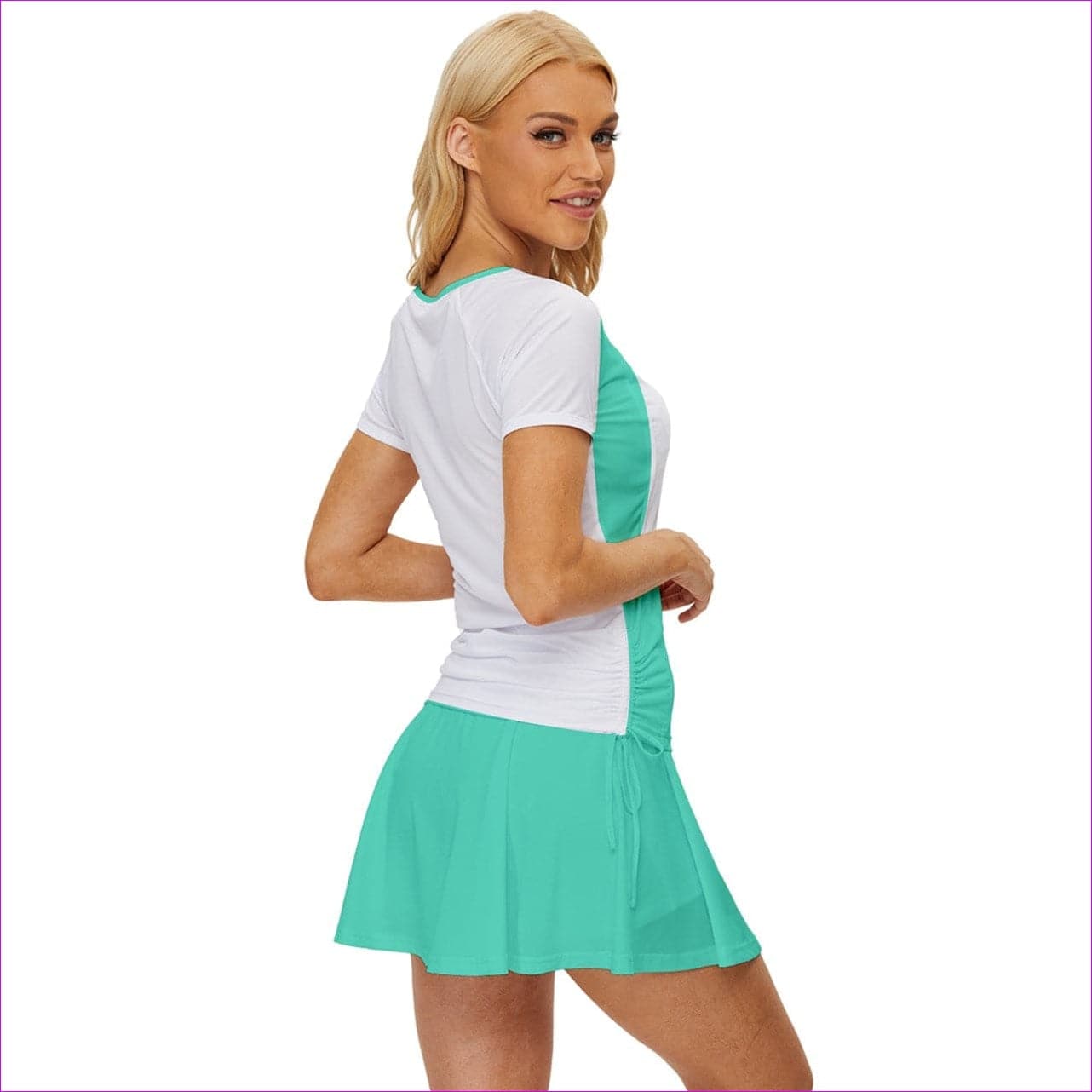 Deity Color Block Womens Sports Wear Set - athletic-workout-sets at TFC&H Co.