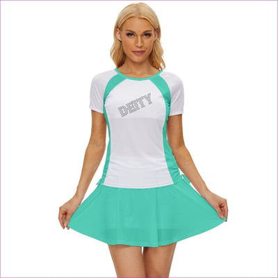 - Deity Color Block Womens Sports Wear Set - athletic-workout-sets at TFC&H Co.