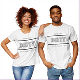Black Men L - Deity Couple's Pima Cotton Jersey Short Sleeve Tshirt - Unisex T-Shirt at TFC&H Co.