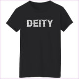 Black - Deity Ladies' 5.3 oz. T-Shirt - Womens T-Shirts at TFC&H Co.