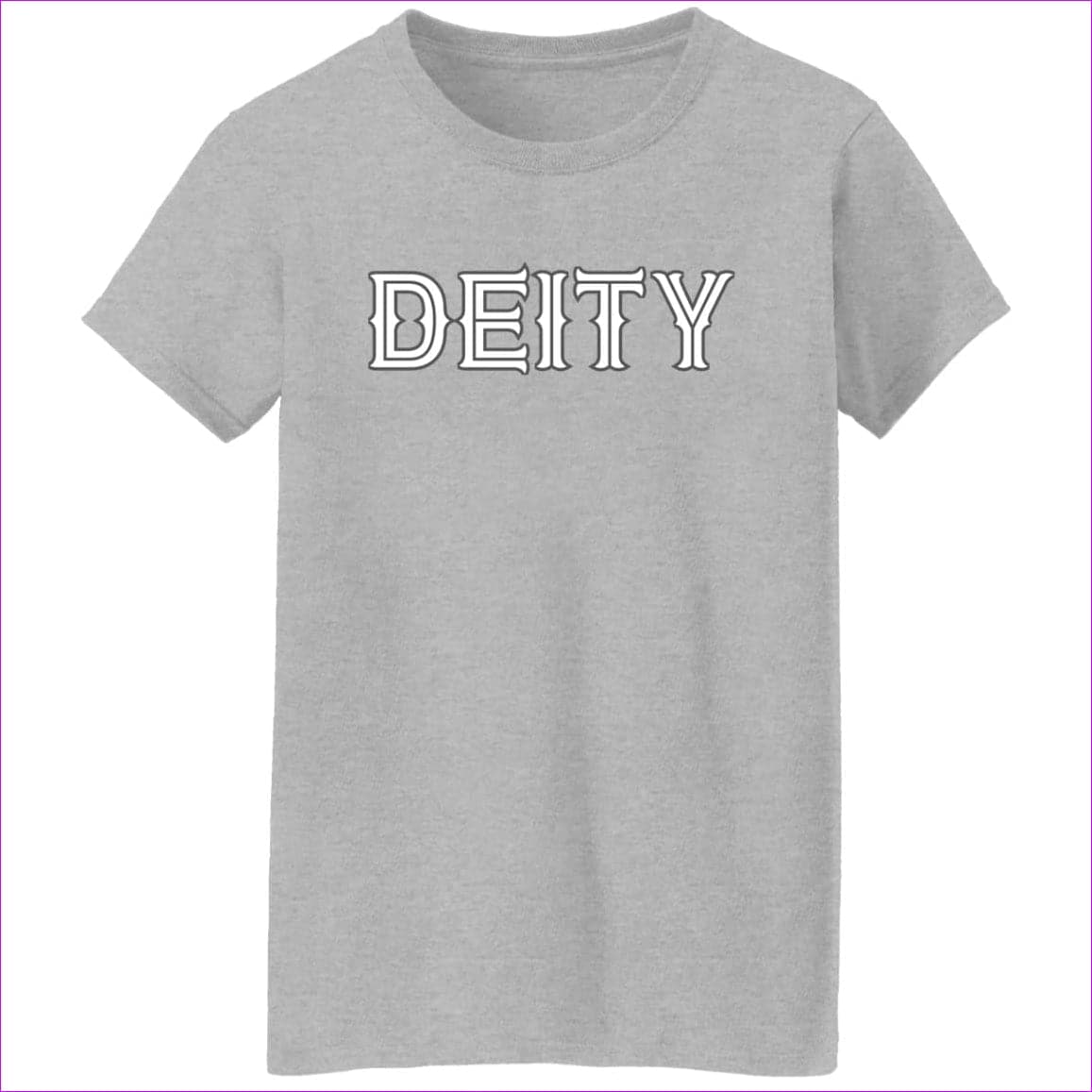 Sport Grey - Deity Ladies' 5.3 oz. T-Shirt - Womens T-Shirts at TFC&H Co.