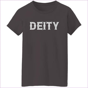 Charcoal - Deity Ladies' 5.3 oz. T-Shirt - Womens T-Shirts at TFC&H Co.