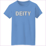 Carolina Blue - Deity Ladies' 5.3 oz. T-Shirt - Womens T-Shirts at TFC&H Co.