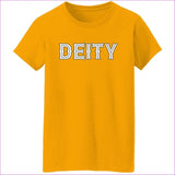 Gold - Deity Ladies' 5.3 oz. T-Shirt - Womens T-Shirts at TFC&H Co.