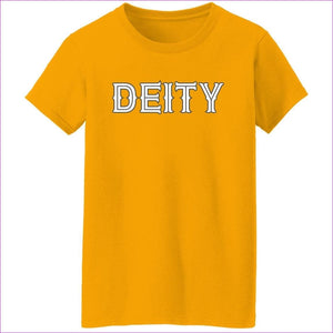 Gold - Deity Ladies' 5.3 oz. T-Shirt - Womens T-Shirts at TFC&H Co.