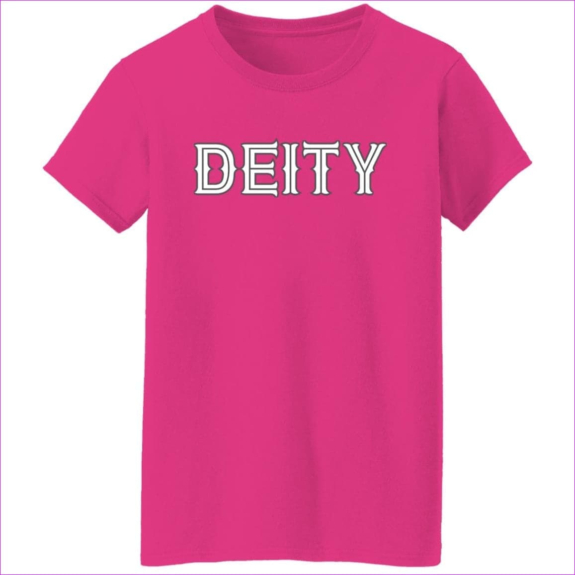 Heliconia - Deity Ladies' 5.3 oz. T-Shirt - Womens T-Shirts at TFC&H Co.