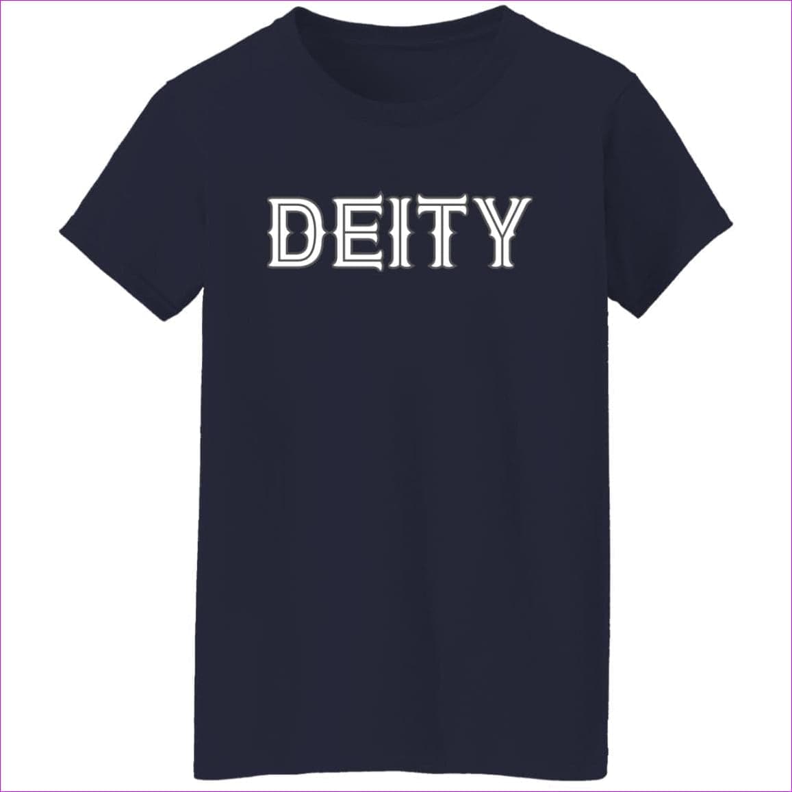Navy - Deity Ladies' 5.3 oz. T-Shirt - Womens T-Shirts at TFC&H Co.