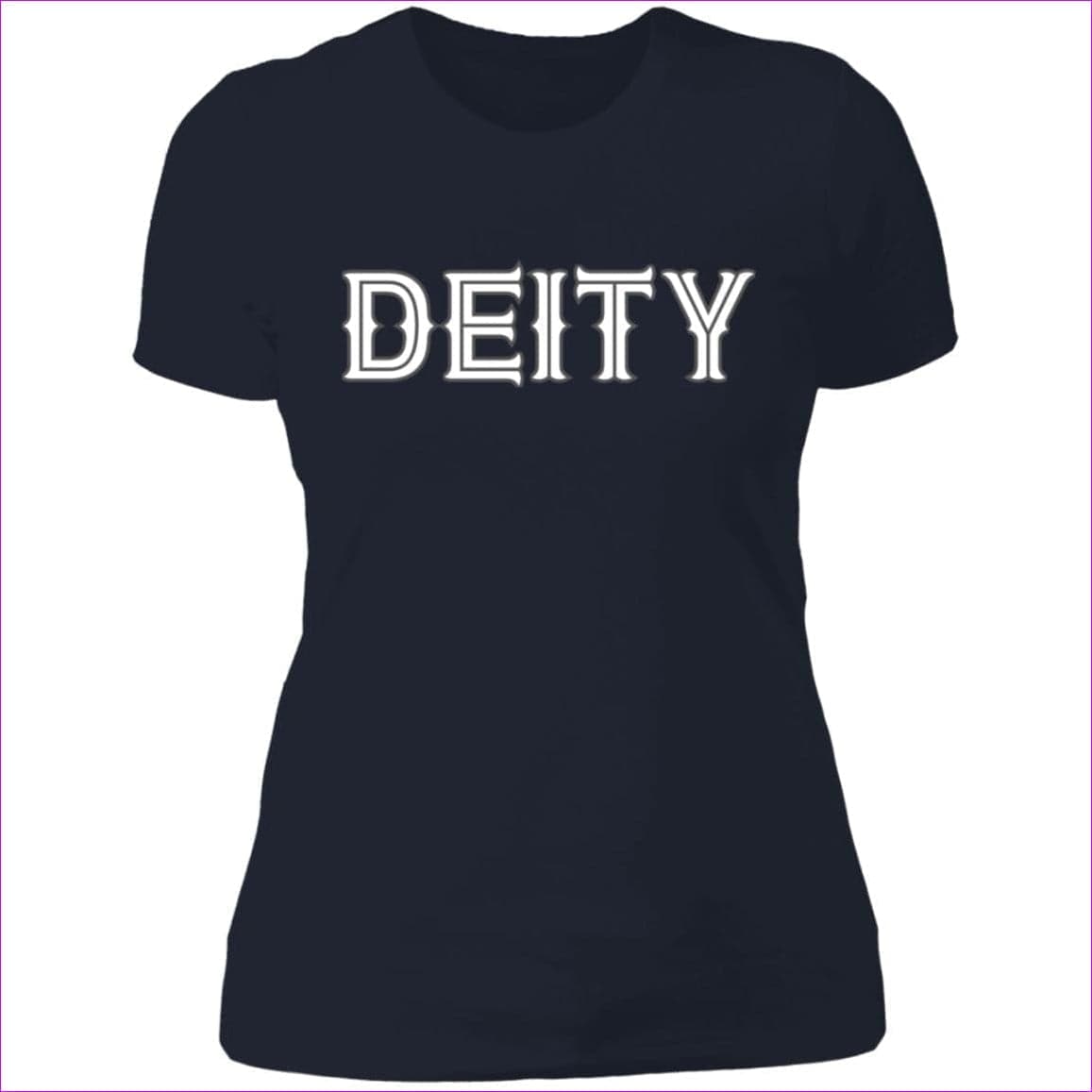 Midnight Navy - Deity Ladies' Boyfriend T-Shirt - Womens t-Shirts at TFC&H Co.