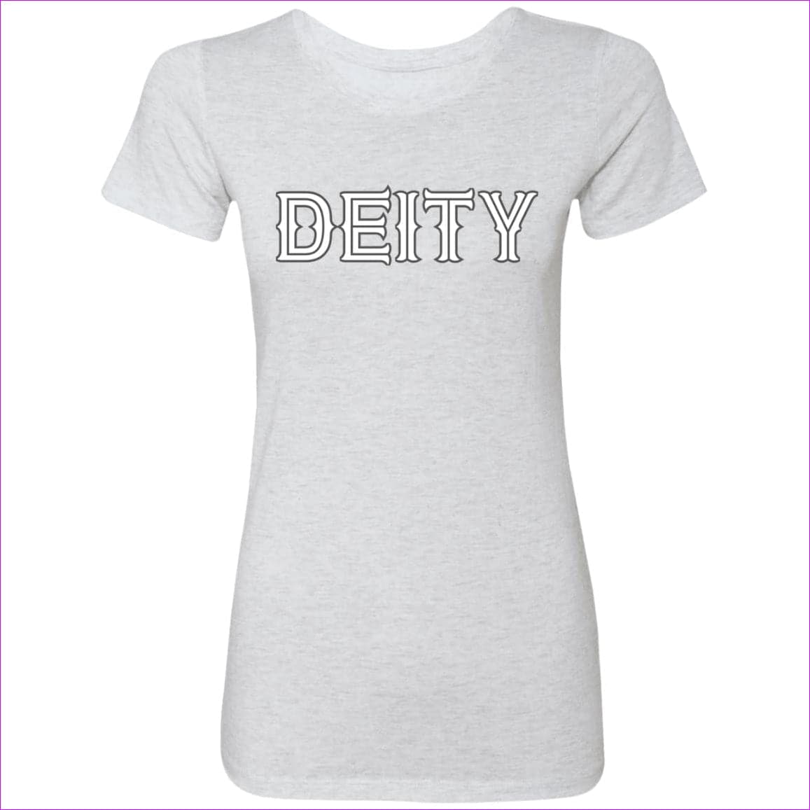Heather White Deity Ladies' Triblend T-Shirt - Women's T-Shirts at TFC&H Co.