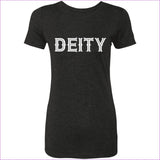Vintage Black Deity Ladies' Triblend T-Shirt - Women's T-Shirts at TFC&H Co.