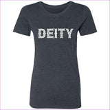 Vintage Navy Deity Ladies' Triblend T-Shirt - Women's T-Shirts at TFC&H Co.