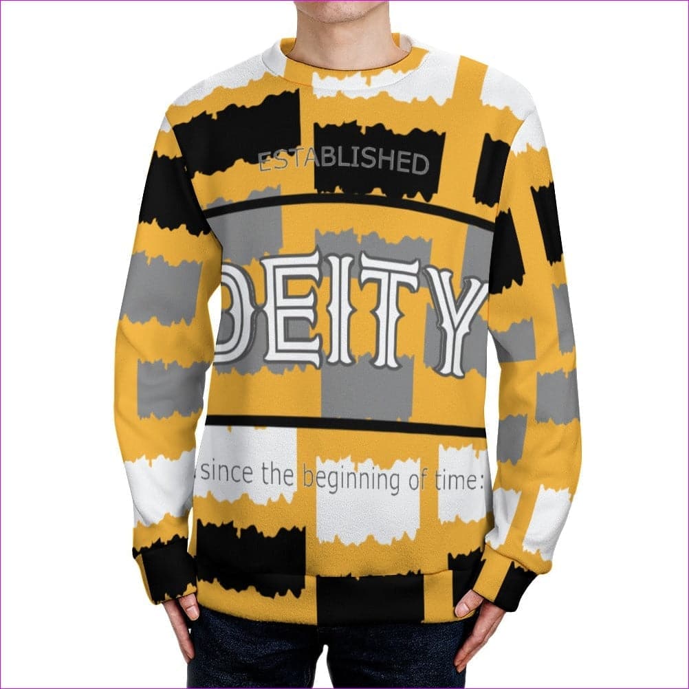 - Deity Men's Crew Neck Sweater - mens sweater at TFC&H Co.