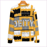 S Orange - Deity Men's Crew Neck Sweater - mens sweater at TFC&H Co.