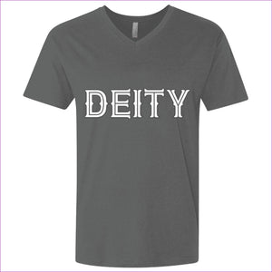 Heavy Metal - Deity Men's Premium Fitted SS V-Neck - Mens T-Shirts at TFC&H Co.