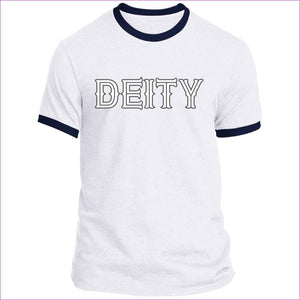 White Navy - Deity Men's Ringer Tee - Mens T-Shirts at TFC&H Co.