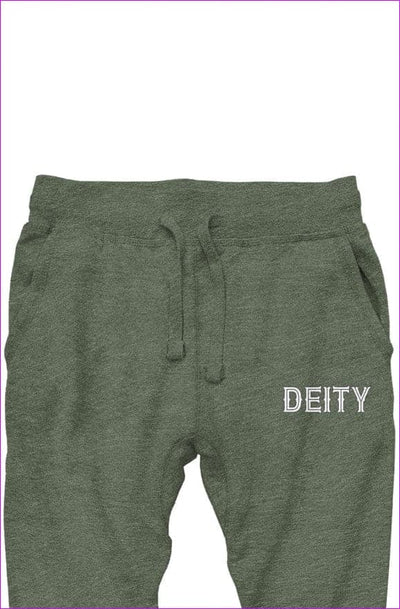 military green heather - Deity Military Green Premium Joggers - unisex sweatpants at TFC&H Co.