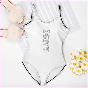S White - Deity One Piece Swimsuit - 7 colors - womens one piece swimsuit at TFC&H Co.