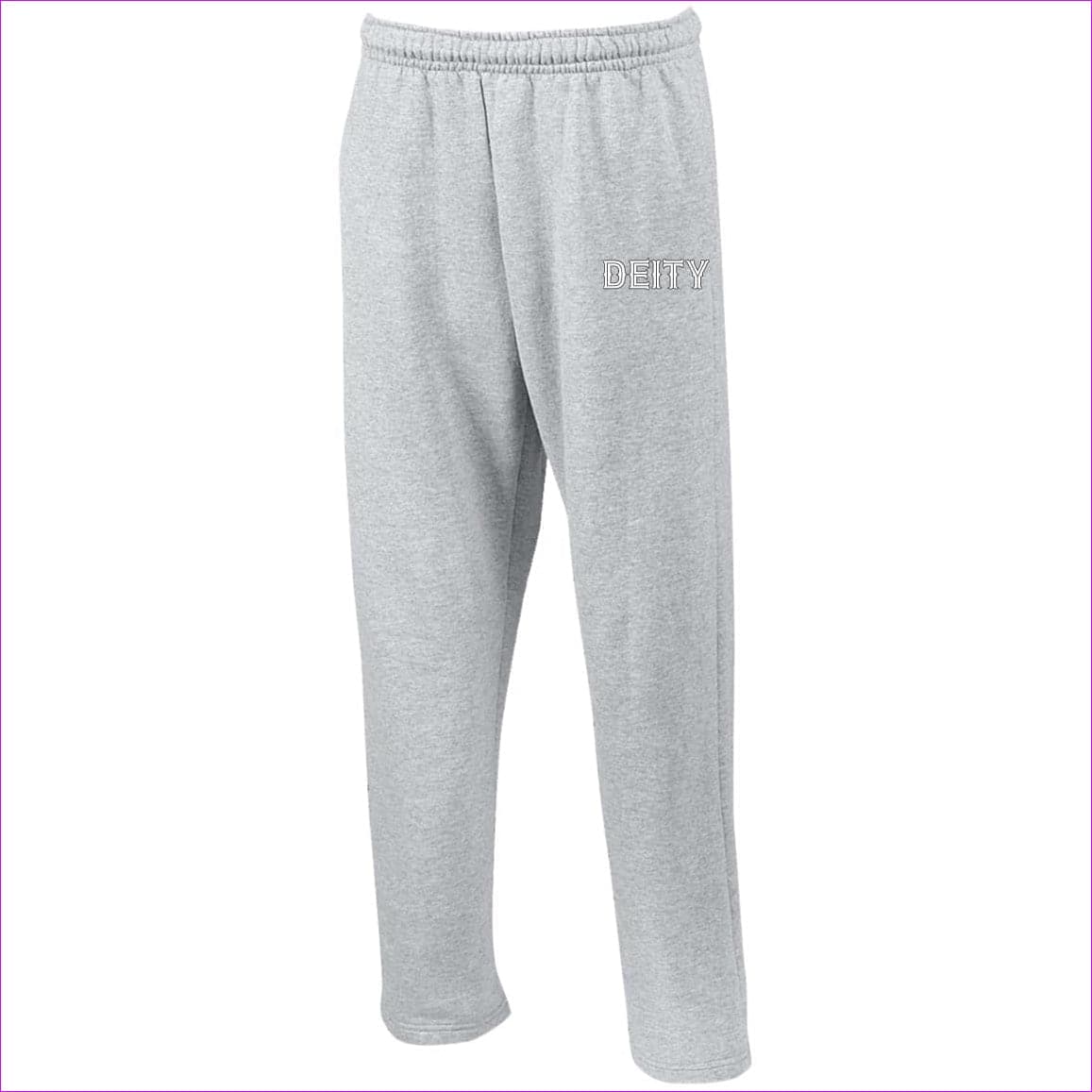 - Deity Open Bottom Sweatpants with Pockets - unisex sweatpants at TFC&H Co.