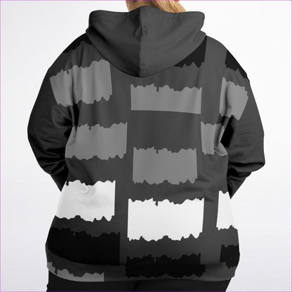 Deity Premium ZIp Hoodie Voluptuous (+) Plus Sizes - Fashion Plus-size Ziphoodie - AOP at TFC&H Co.
