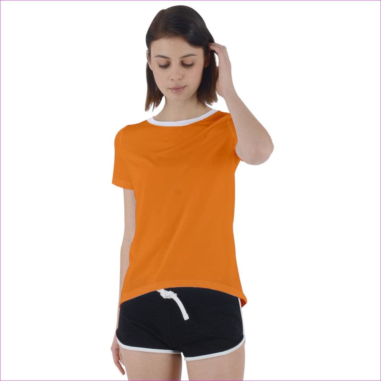 - Deity Short Sleeve Foldover Tee - 10 Colors - womens t-shirt at TFC&H Co.