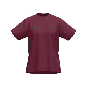 - Deity Sport Women’s Seamless Knit Short Sleeve T-shirt - Cinna Red - womens t-shirt at TFC&H Co.