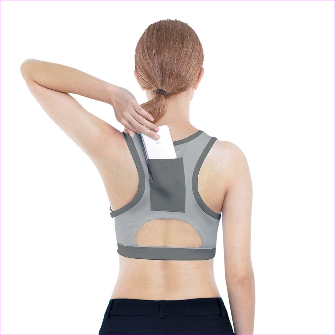 Deity Sports Bra With Pocket - women's sports bra at TFC&H Co.