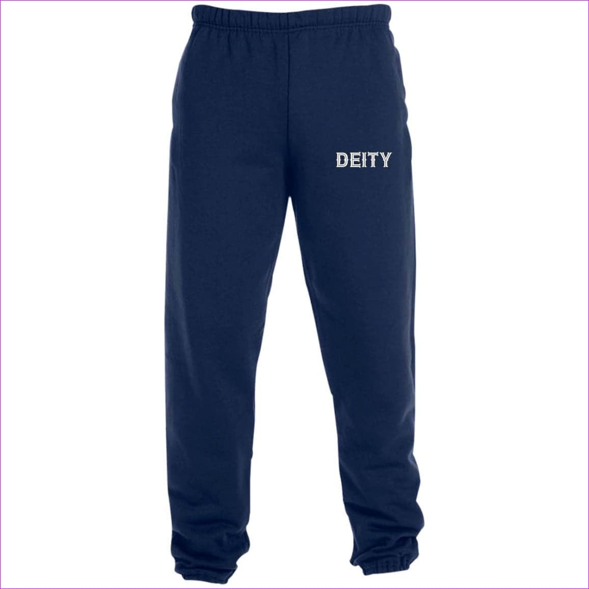 True Navy - Deity Sweatpants with Pockets - unisex jogging pants at TFC&H Co.