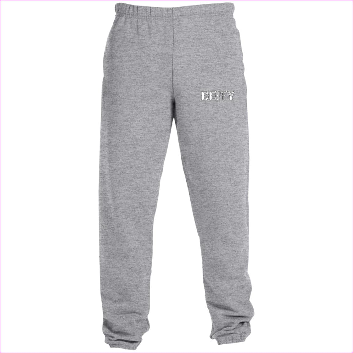 Oxford Grey - Deity Sweatpants with Pockets - unisex jogging pants at TFC&H Co.