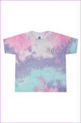Cotton Candy - Deity Tie-Dye Cotton Candy Ladies' Cropped T-Shirt - womens crop top at TFC&H Co.