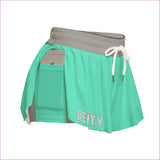 Blue - Deity Womens Blue Sport Culottes With Pocket - womens culottes at TFC&H Co.