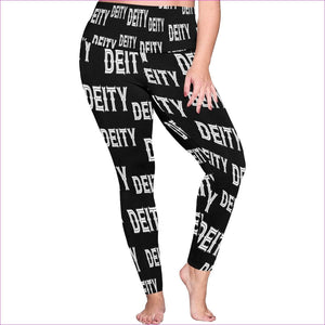 - Deity Womens High Waist Leggings Voluptuous (+) Plus Size - womens leggings at TFC&H Co.
