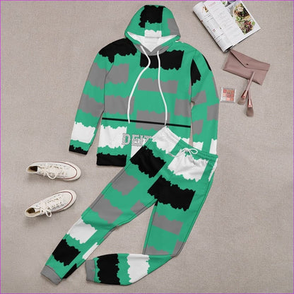 Deity Womens Hooded Sweatshirt Set - 4 options - women's jogging suit at TFC&H Co.