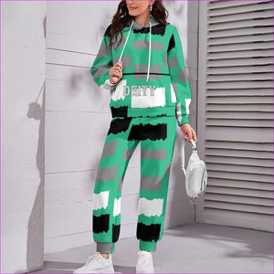 - Deity Womens Hooded Sweatshirt Set - 4 options - womens jogging suit at TFC&H Co.