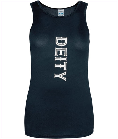 French Navy Deity Womens Premium Sports Cool Vest - Women's sports tank top at TFC&H Co.