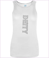 Arctic White - Deity Womens Premium Sports Cool Vest - Womens sports tank top at TFC&H Co.