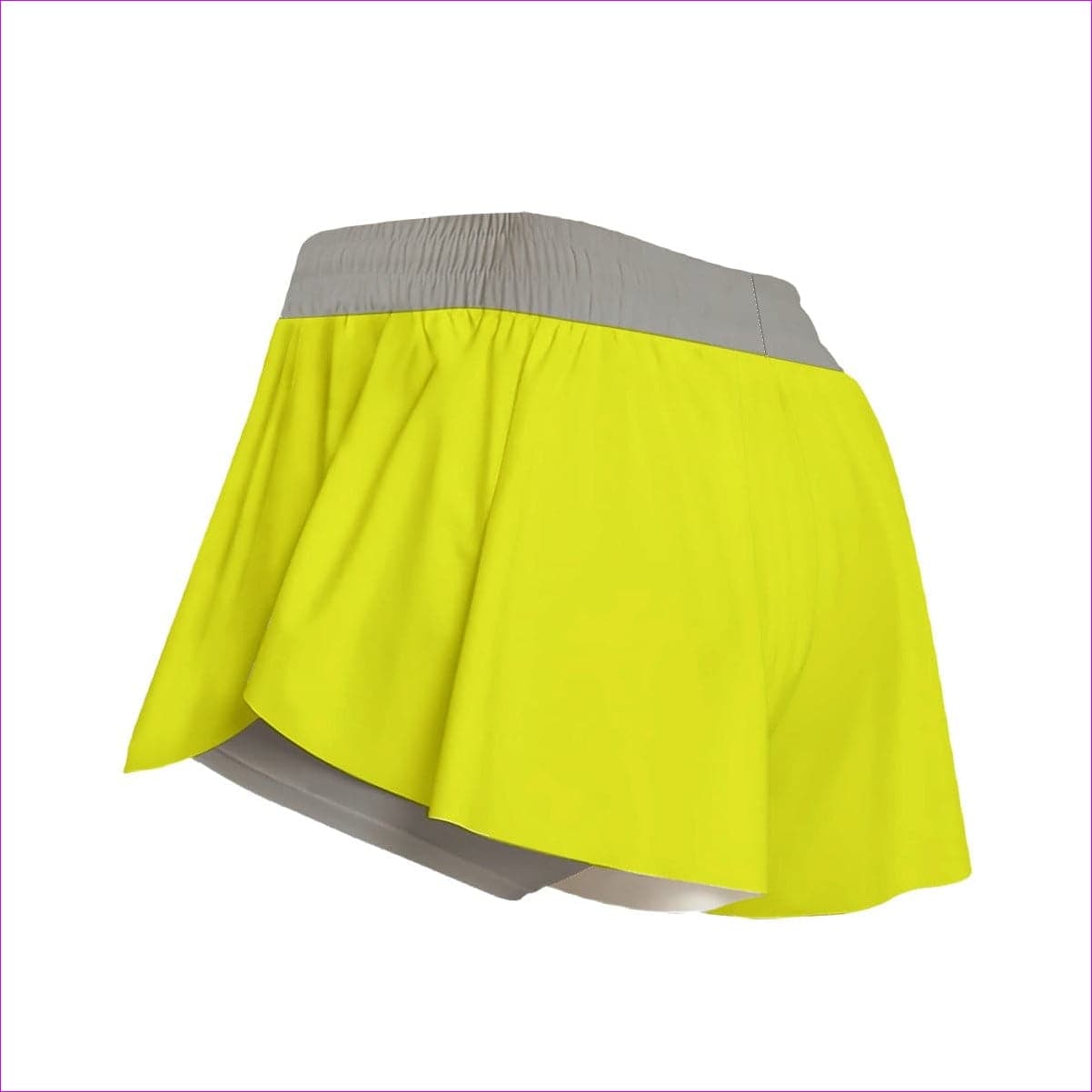 Deity Womens Yellow Sport Culottes With Pocket - women's culottes at TFC&H Co.