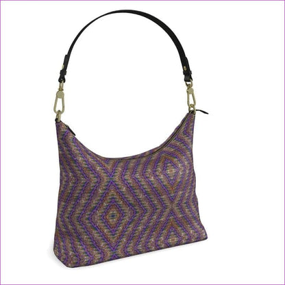 Derma Authentic Leather Square Hobo Bag - handbag at TFC&H Co.