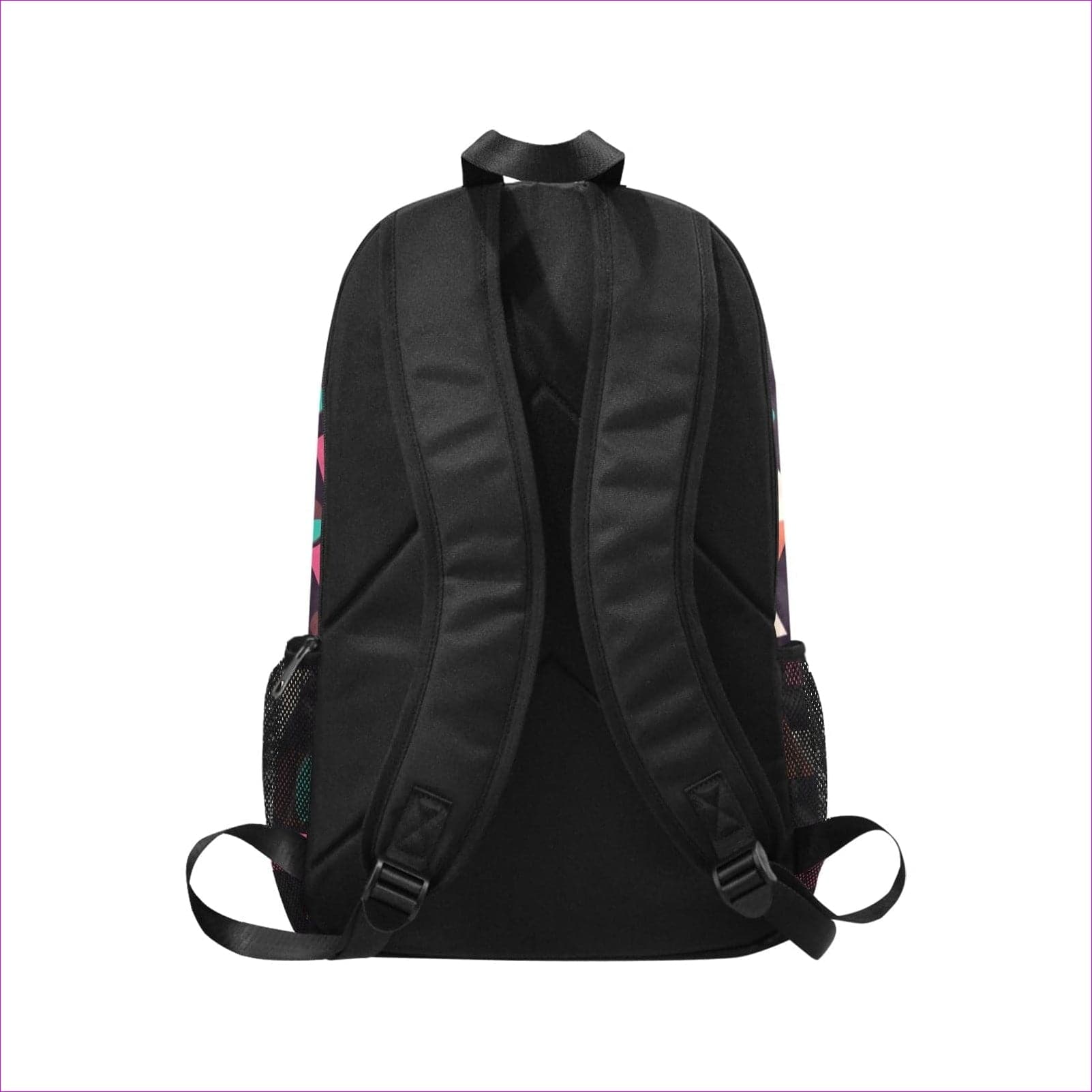 Disco Unisex Casual Backpack with Side Mesh Pockets - Backpacks at TFC&H Co.